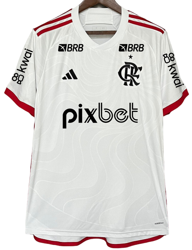 Camisa II Flamengo 2024 Adidas oficial com patrocinio
